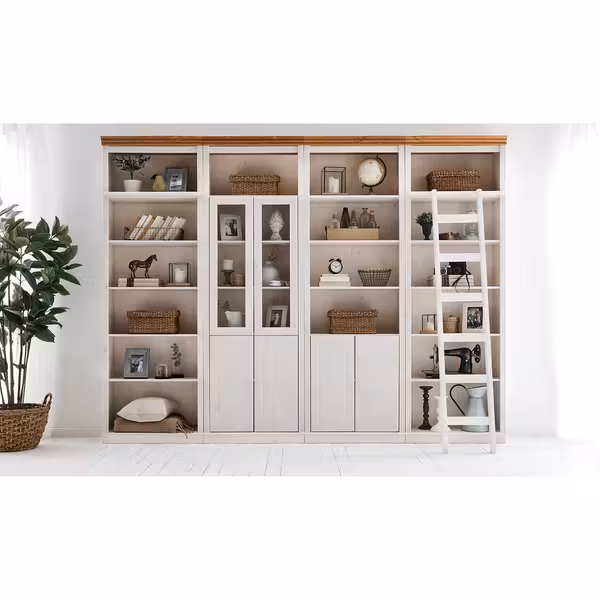 Biblioteca din lemn masiv LILLEHAMMER Typ G - imagine 4