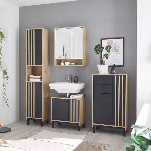 Dulap înalt (Hochschrank) Nomi – Norrwood - imagine 4