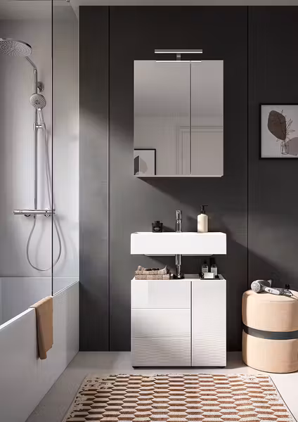 Mască de chiuvetă Nylum 60 cm - imagine 4