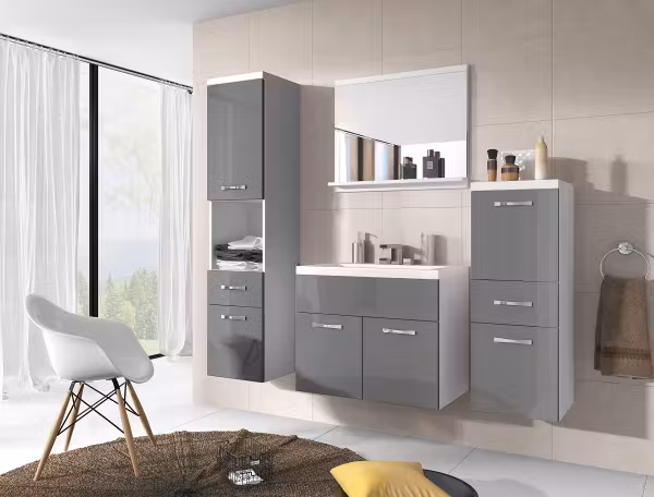 Set de mobilier pentru baie Atlanterra, 4 piese – loftscape - imagine 5
