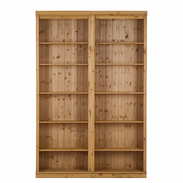 Bibliotecă din lemn masiv LILLEHAMMER Tip A - imagine 3